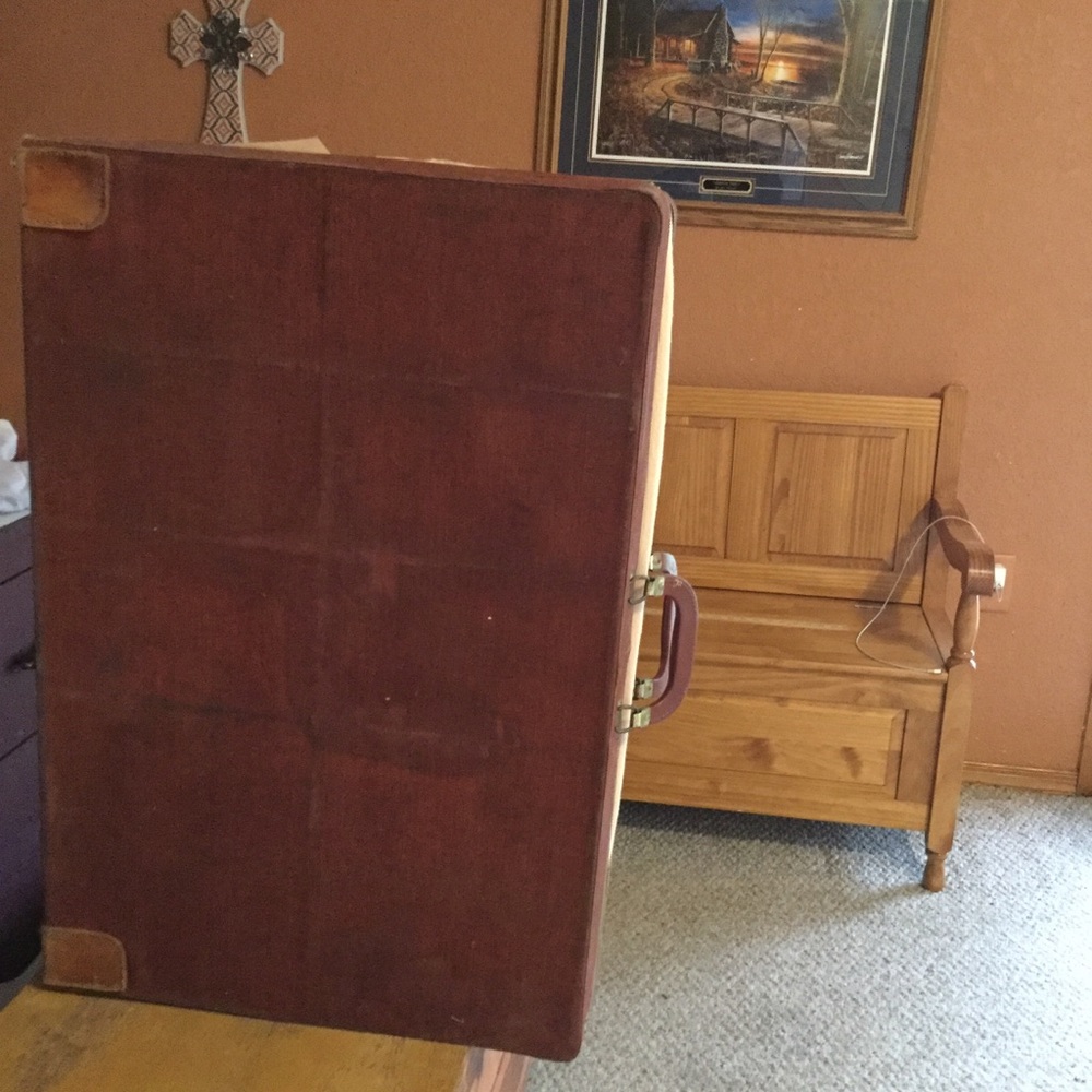 👠 Vintage TRUNK or Salesman SUITCASE SHOE Sample STORAGE HERKERT & MAISEL